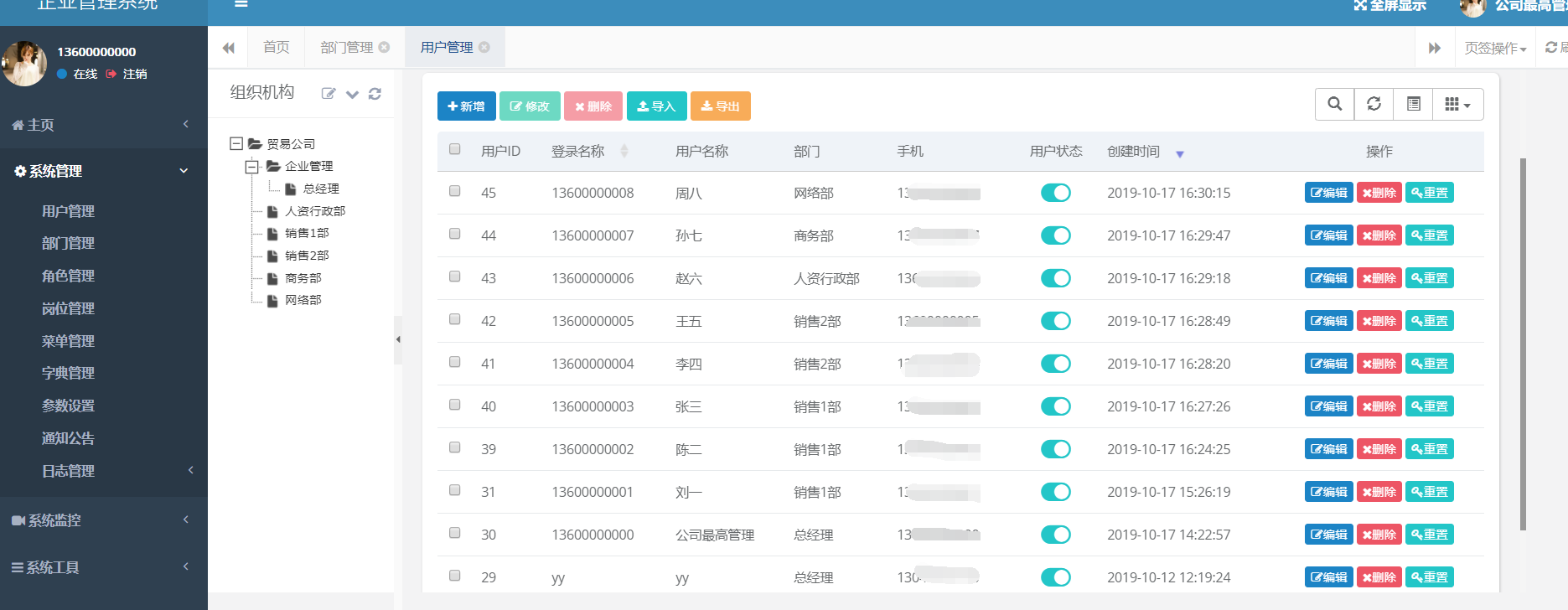創(chuàng)建內(nèi)部員工賬戶的操作方法